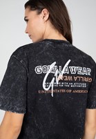 Gorilla Wear Medina Oversized T-shirt - Washed Zwart - M-3
