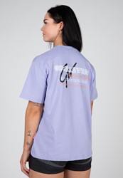 Gorilla Wear Medina T-shirt Oversize - Lilas