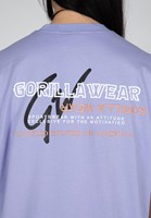 Gorilla Wear Medina Oversized T-shirt - Lila - XS-3