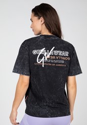 Gorilla Wear Medina T-shirt Oversize - Noir délavé