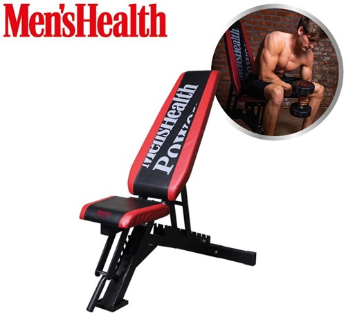 Men's Health Adjustable Bench - Verstelbare Halterbank