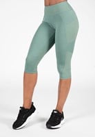 Gorilla Wear Monroe Cropped Legging - Groen - XS