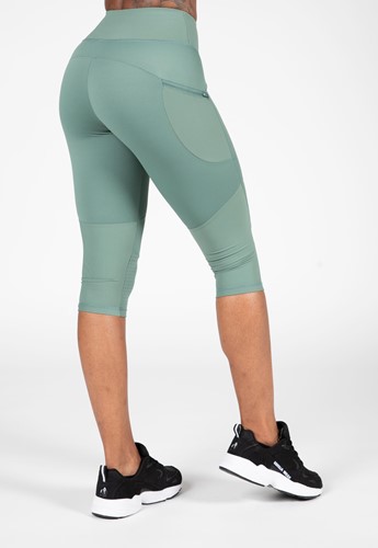 Gorilla Wear Monroe Cropped Legging - Groen-2