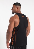 Gorilla Wear Monterey Tank Top - Zwart/Oranje-2