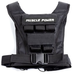 Muscle Power Gilet de poids de 10 kg