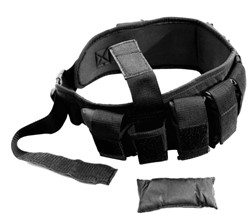 Muscle Power Ceinture de poids de 3 kg - Noir