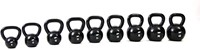 Muscle Power Gietijzeren Kettlebell - Zwart - 12 kg-3