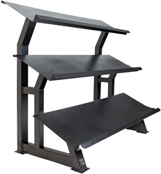 Muscle Power Rack à Haltères 3 Niveaux