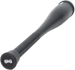 Muscle Power Rubber Clubbell - 6 kg