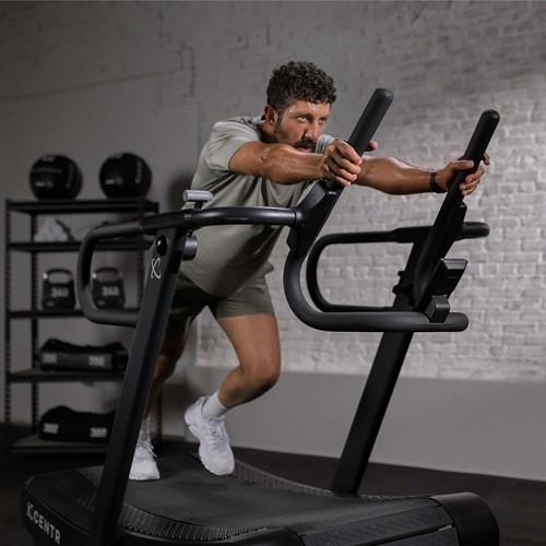 HYROX Perform Treadmill model pushing