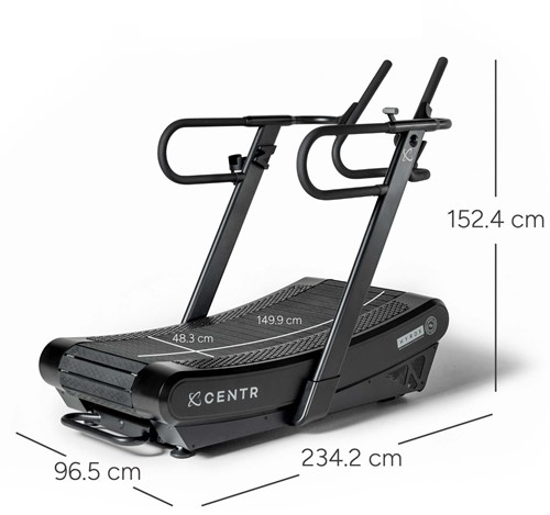 Centr x HYROX Perform Treadmill - Air Runner Loopband-2