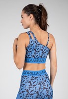Gorilla Wear Osseo Sportbeha - Blauw - XL-2