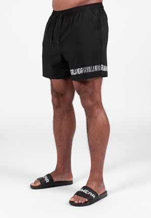 Gorilla Wear Otis Zwembroek - Korte Broek - Zwart - 4XL