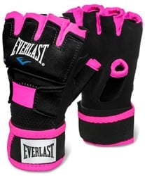 Everlast Evergel Hand Wraps - Zwart/Roze