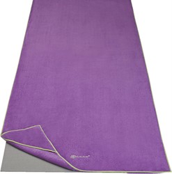 Serviette de yoga Gaiam Stay Put - Violet