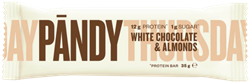 Pandy Protein Bar - 18 x 35 gr - White Chocolate & Almonds