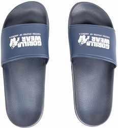Gorilla Wear Pasco Chaussons de Bain - Bleu marine
