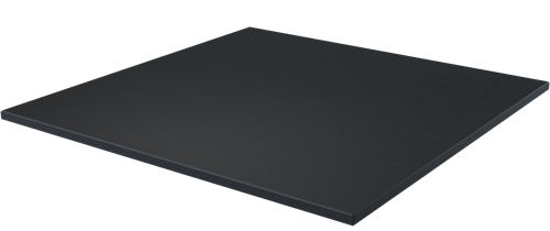 Flow Fitness Rubberen Tegel met Waterdichte SBR-laag - 100 x 100 cm 