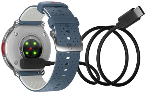 Polar Vantage V3 Sport Smartwatch met GPS - Blauw/Zilver - S-L-3