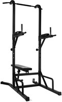 Virtufit Power Tower Deluxe met Fitnessbank-2