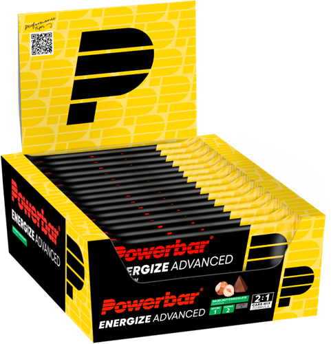 Powerbar Energize Advanced Bar - 15 x 55 gr - Hazelnut Chocolate