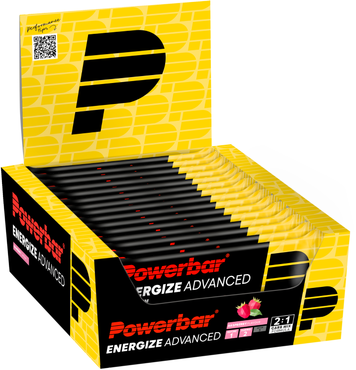 Powerbar Energize Advanced Bar - 15 x 55 gr - Framboos