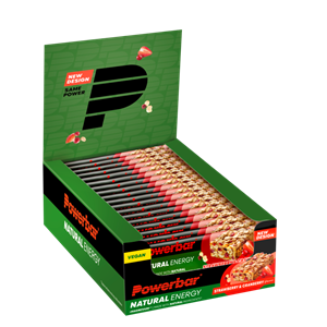 Powerbar Natural Energy Cereal Bar - 18 X 40 Gr - Aardbei&Cranberry