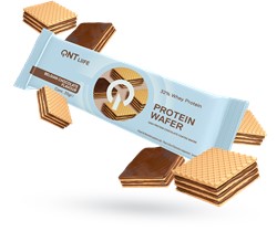 QNT Protein Wafer Bar - Barre Protéinée - 12 x 35 g - Chocolat Belge