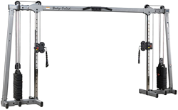 Body-Solid GDCC250 Deluxe Cable Crossover avec 2 x 75 kg de poids