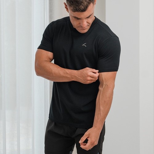 Reeva Premium Active Tee - Sport T-shirt - Zwart - XL-2