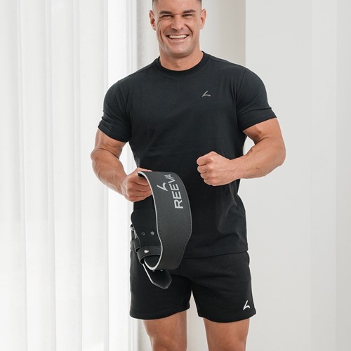 Reeva Premium Active Tee - Sport T-shirt - Zwart - XL-3