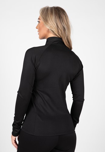 Gorilla Wear Rochelle Trainingsjas - Track Jacket - Zwart-2