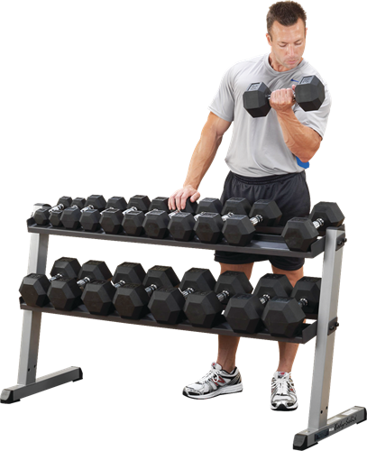 Body-Solid Pro Dumbbell Rack-3