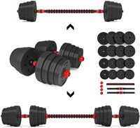 HMS Verstelbare Halter en Dumbbell Set - 30 kg