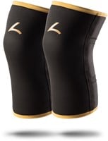 Reeva Powerlifting Knee Sleeves - Knie Bandages - 7 mm - Goud