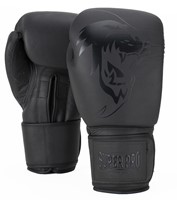 Super Pro Combat Gear Legend Lederen (Kick)Bokshandschoenen - Grijs - 12 oz