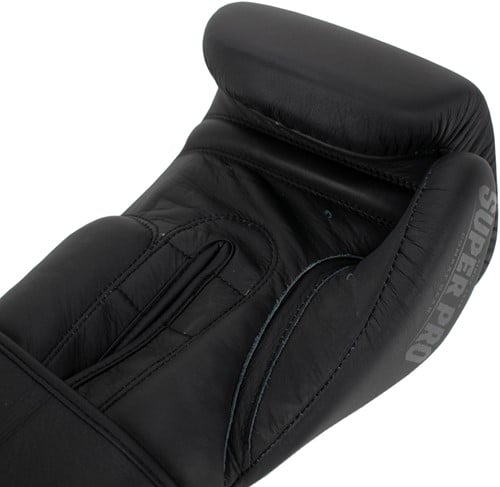 Super Pro Combat Gear Legend Lederen (Kick)Bokshandschoenen - Grijs