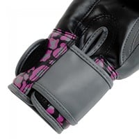 Super Pro Leopard Kids Bokshandschoenen - Zwart/Roze