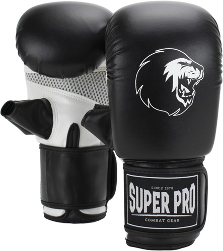 Super Pro Combat Gear Victor Bokszakhandschoenen - Zwart/Wit