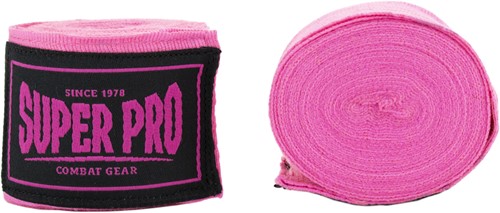 Super Pro Combat Gear Semi-Elastische Bandages - Roze