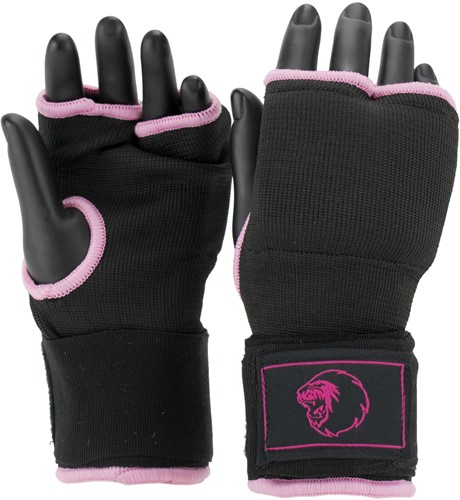 Super Pro Combat Gear Foam Binnenhandschoenen - Zwart/Roze