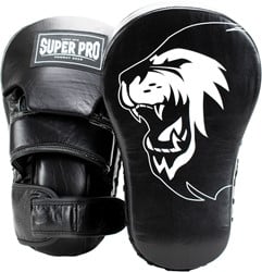 Super Pro Combat Gear Focus Lederen Handpads - Extra lang