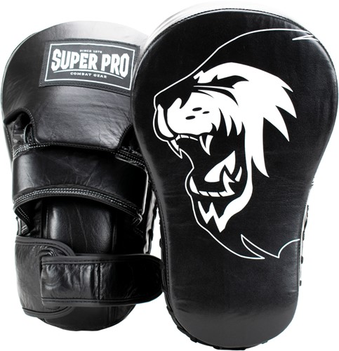 Super Pro Combat Gear Focus Lederen Handpads - Extra lang
