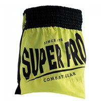 Super Pro Kids (Thai) Boxing Shorts - Gorilla Zwart/Geel-2