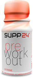 SUPP24 Pre Work Out Extreme - 12 x 60 ml - Cola