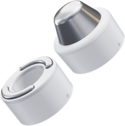 Therabody TheraFace Hot & Cold Rings - Blanc
