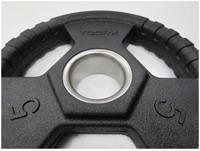 Toorx Fitness Rubber Olympische Halterschijf 50 mm - 2,5 kg - Per stuk-2