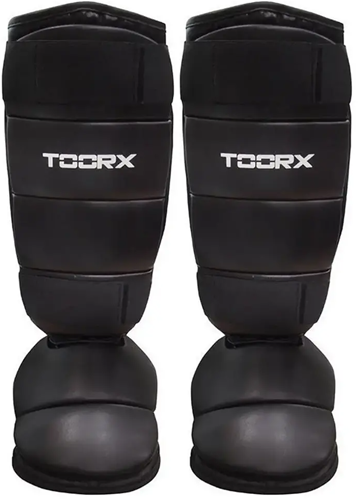 Toorx Fitness Scheenbeschermer PU met voetbeschermer - S/M