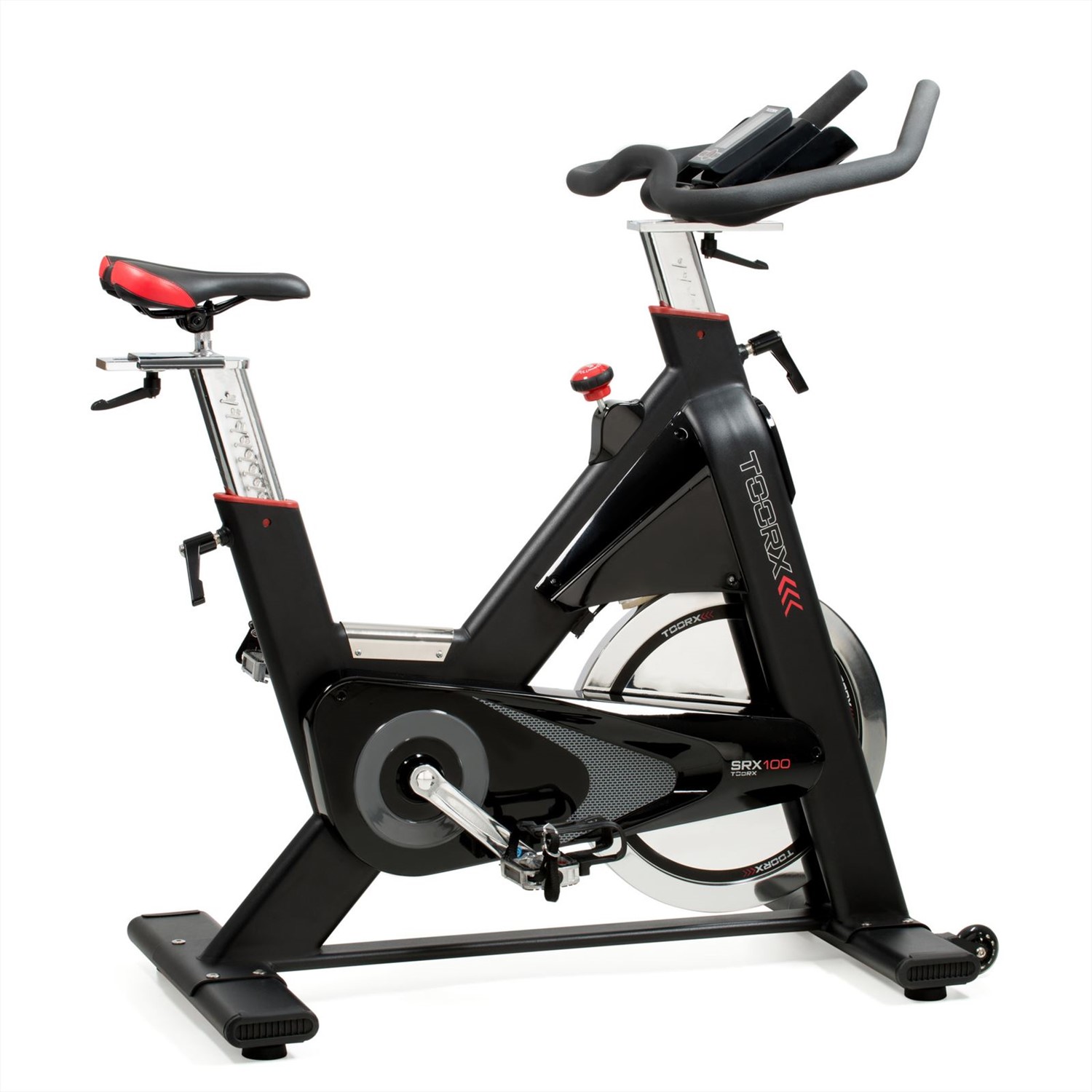 Toorx SRX-100 Indoor Cycle Spinningfiets - Gratis trainingsschema 118 x 53 x 132
