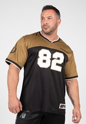 Gorilla Wear Trenton Football Jersey - Noir/Or